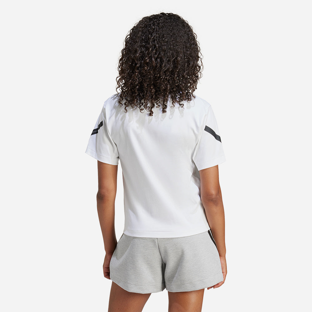 Áo Thun Nữ Adidas Z.N.E. - Trắng - Supersports Vietnam
