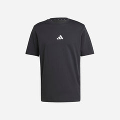 Áo Thun Nam Adidas Essentials Small Logo Single Jersey - Đen - Supersports Vietnam