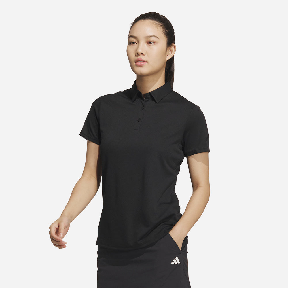 Áo Polo Nữ Adidas Short Sleeve - Đen - Supersports Vietnam