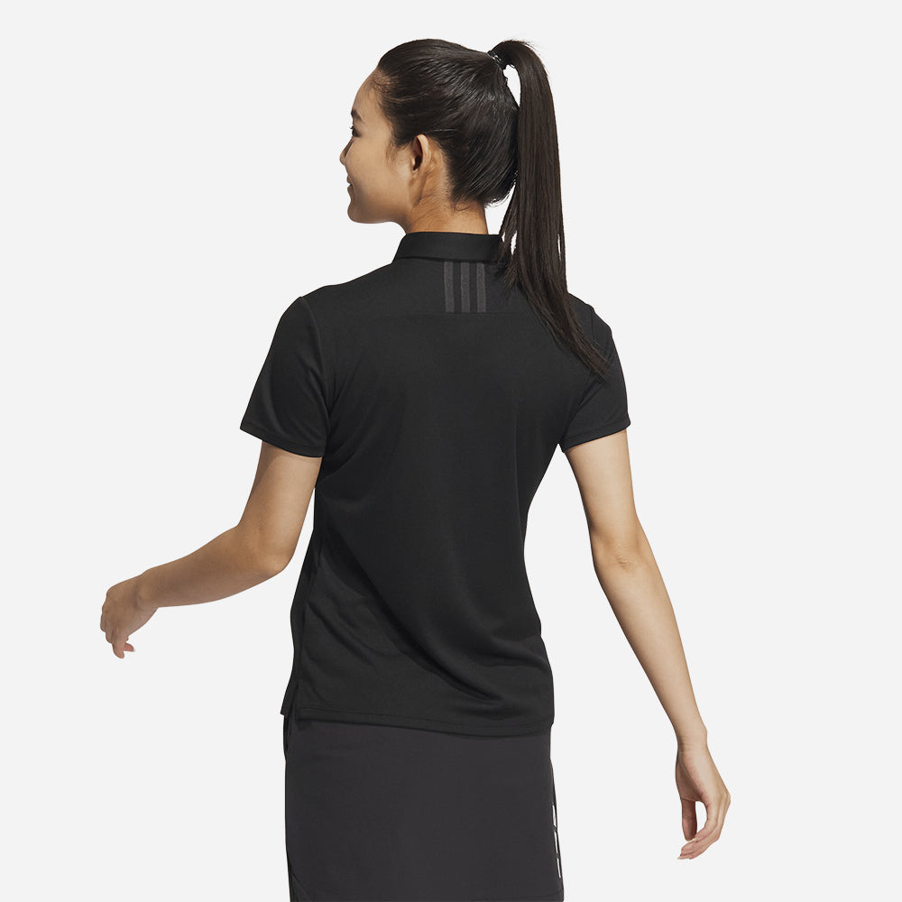 Áo Polo Nữ Adidas Short Sleeve - Đen - Supersports Vietnam