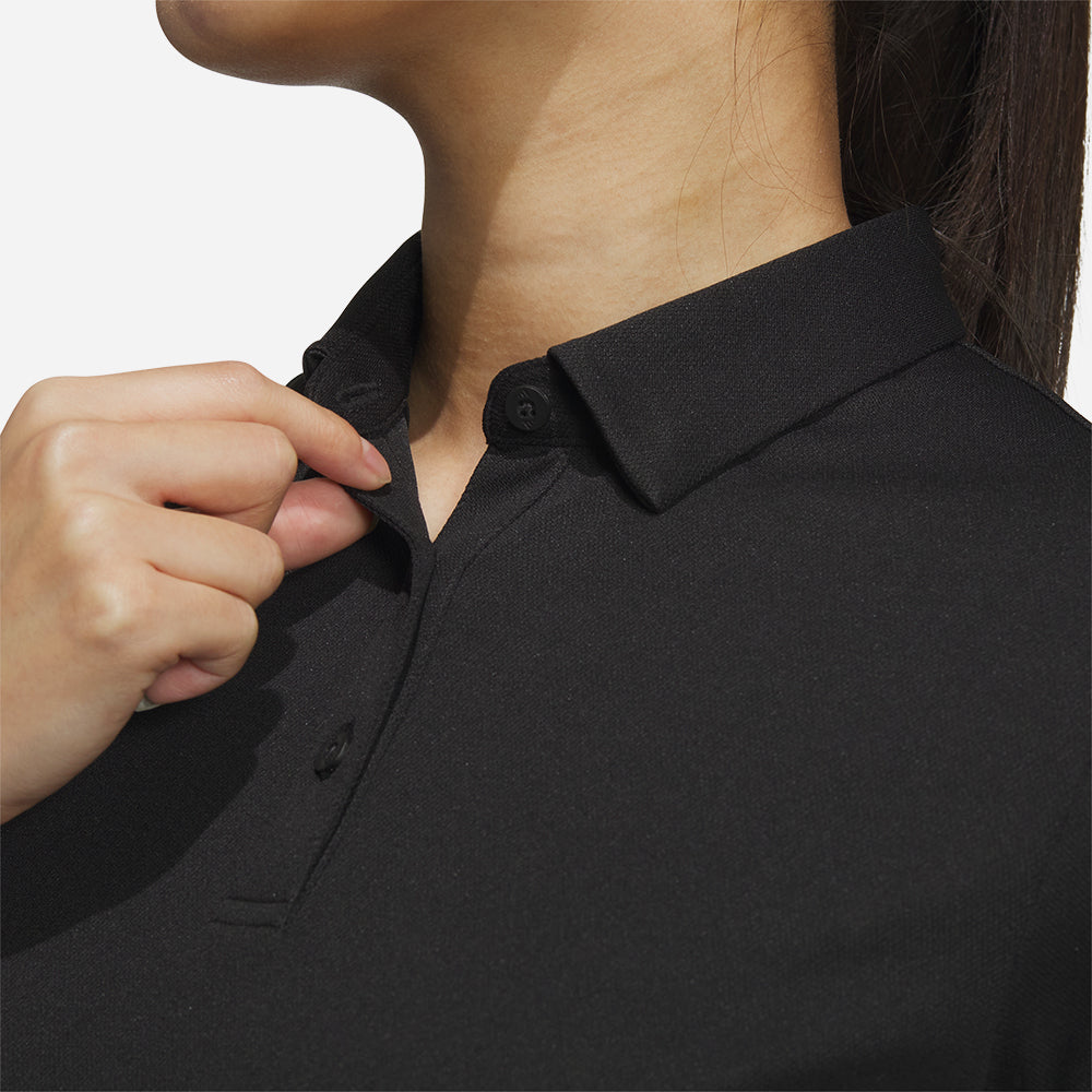 Áo Polo Nữ Adidas Short Sleeve - Đen - Supersports Vietnam