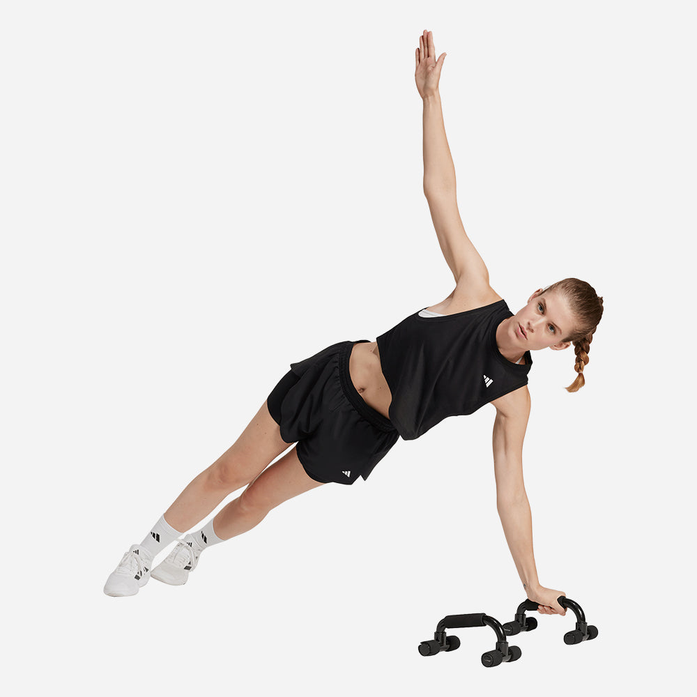 Áo Ba Lỗ Nữ Adidas Train Essentials Boxy Workout - Đen - Supersports Vietnam