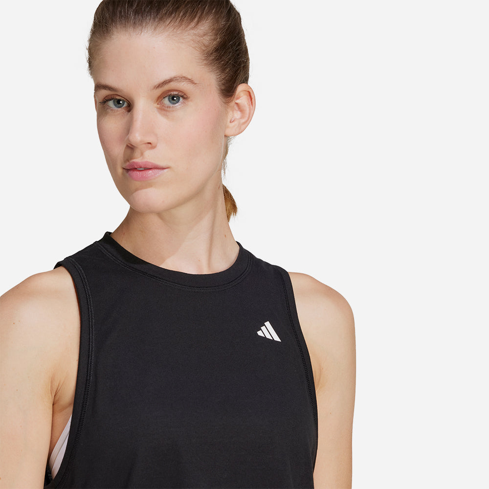 Áo Ba Lỗ Nữ Adidas Train Essentials Boxy Workout - Đen - Supersports Vietnam
