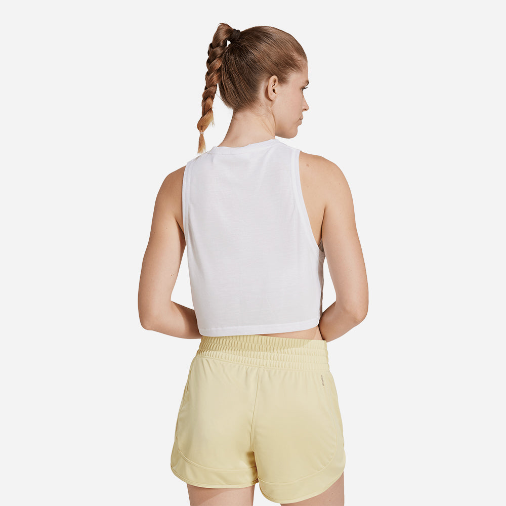 Áo Ba Lỗ Nữ Adidas Train Essentials Boxy Workout - Trắng - Supersports Vietnam