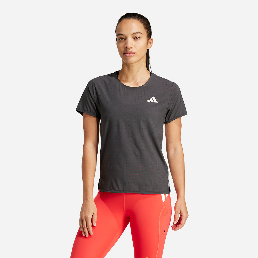 Áo Thun Nữ Adidas Adizero - Xám - Supersports Vietnam
