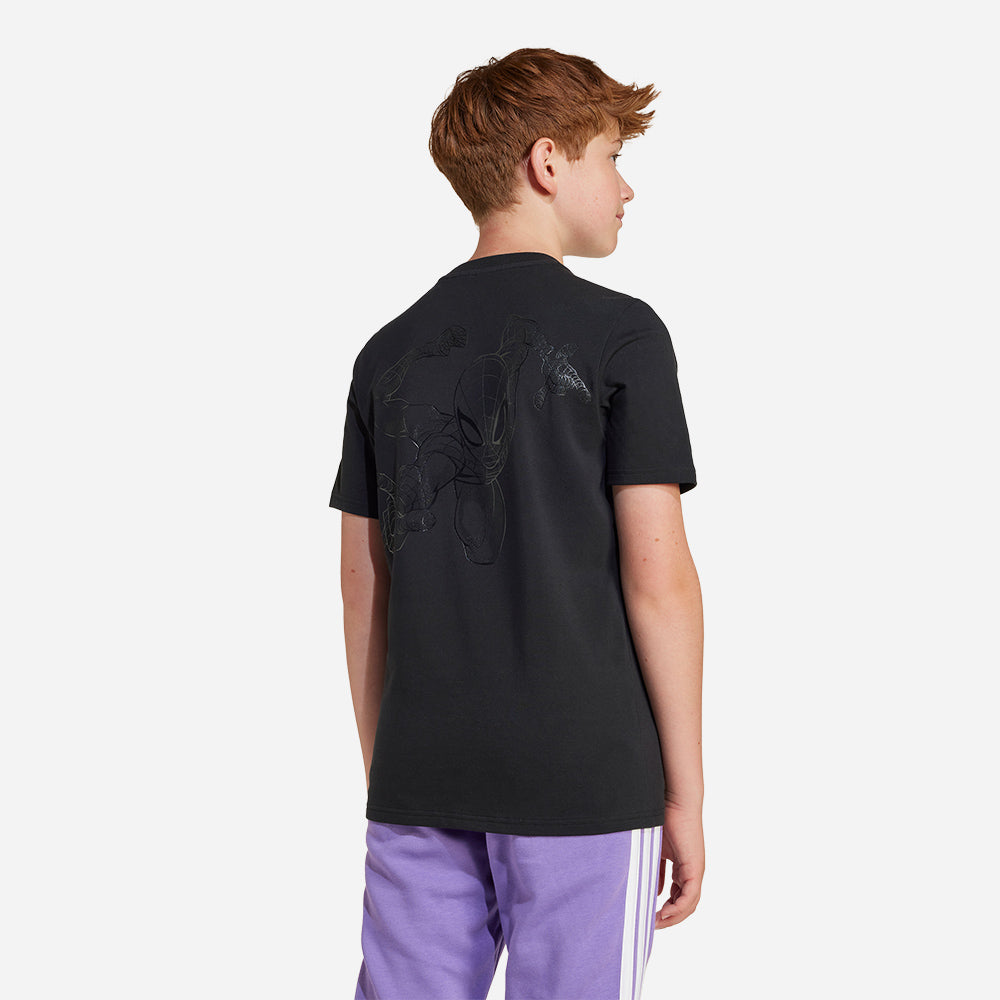 Áo Thun Trẻ Em Adidas Marvel Sgfx - Đen - Supersports Vietnam