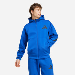 Men's Adidas Z.N.E. Fz Jacket - Blue