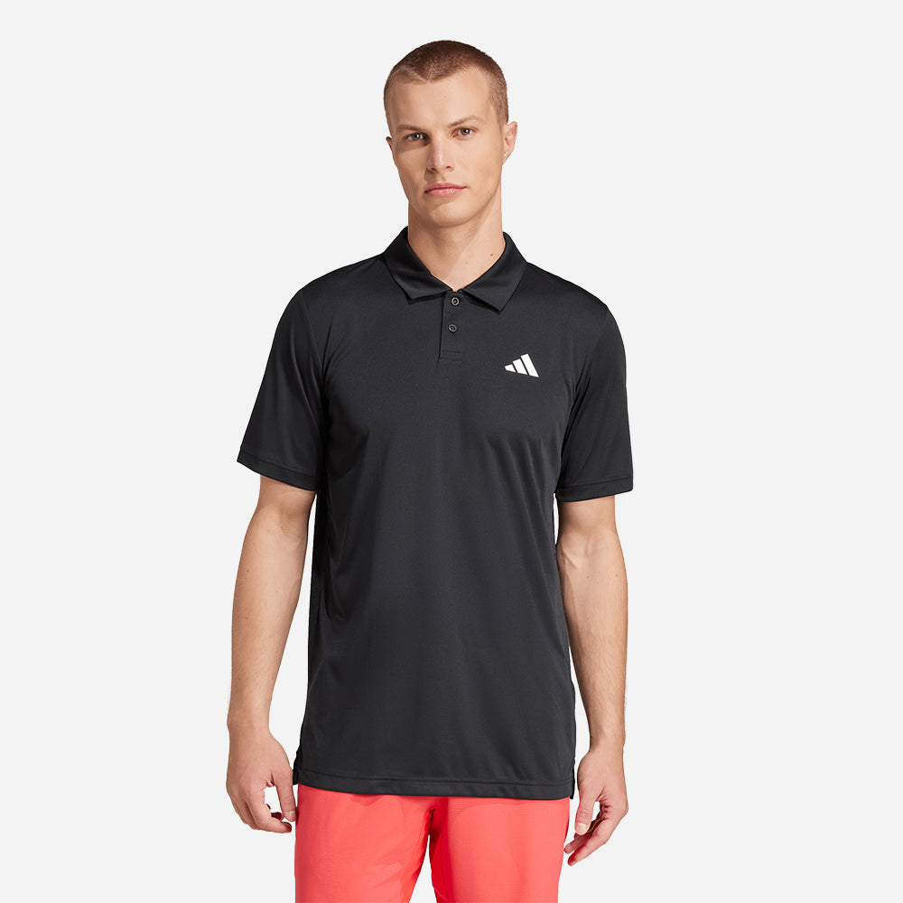 Men's Adidas Tennis Club Polo Shirt - Black