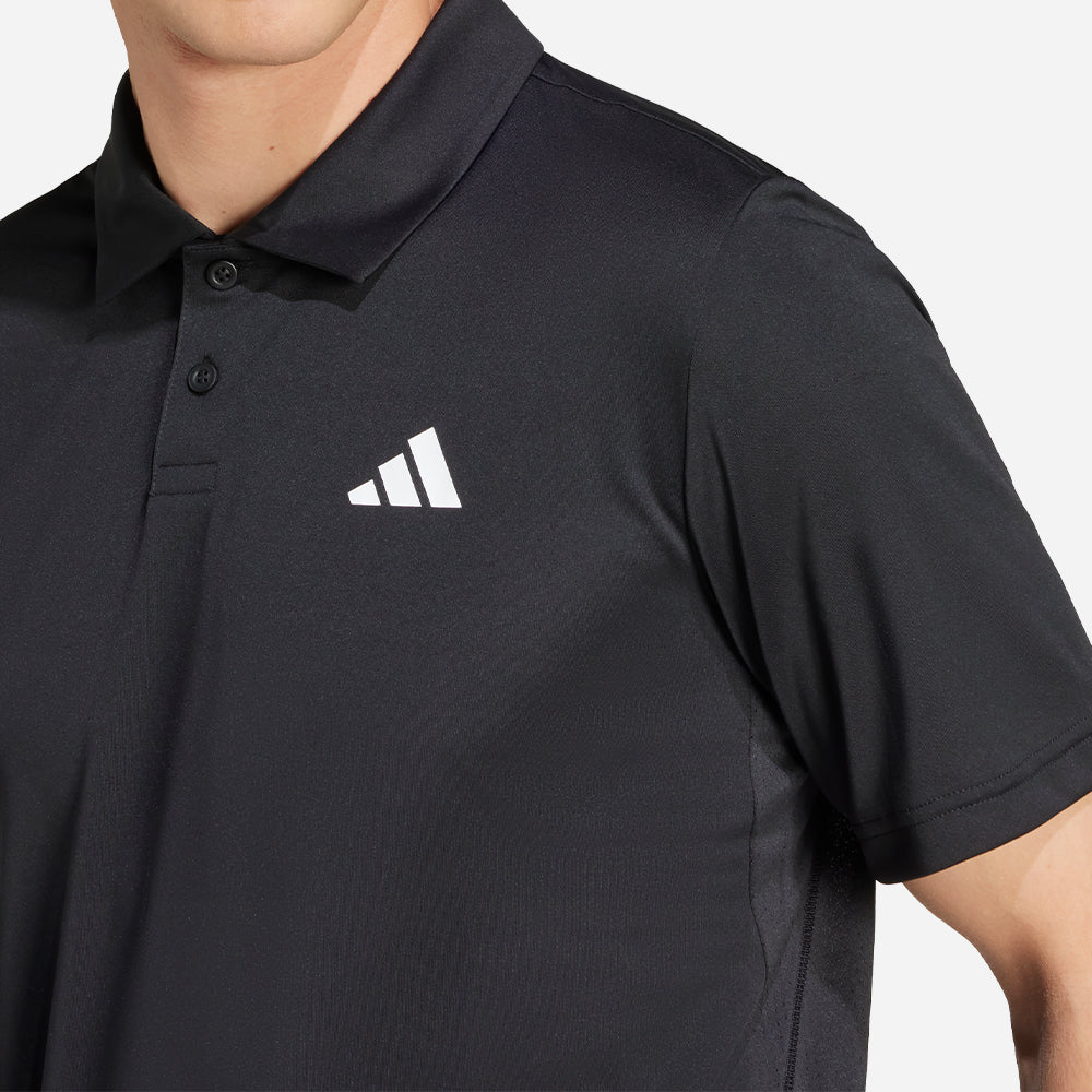 Men's Adidas Tennis Club Polo Shirt - Black