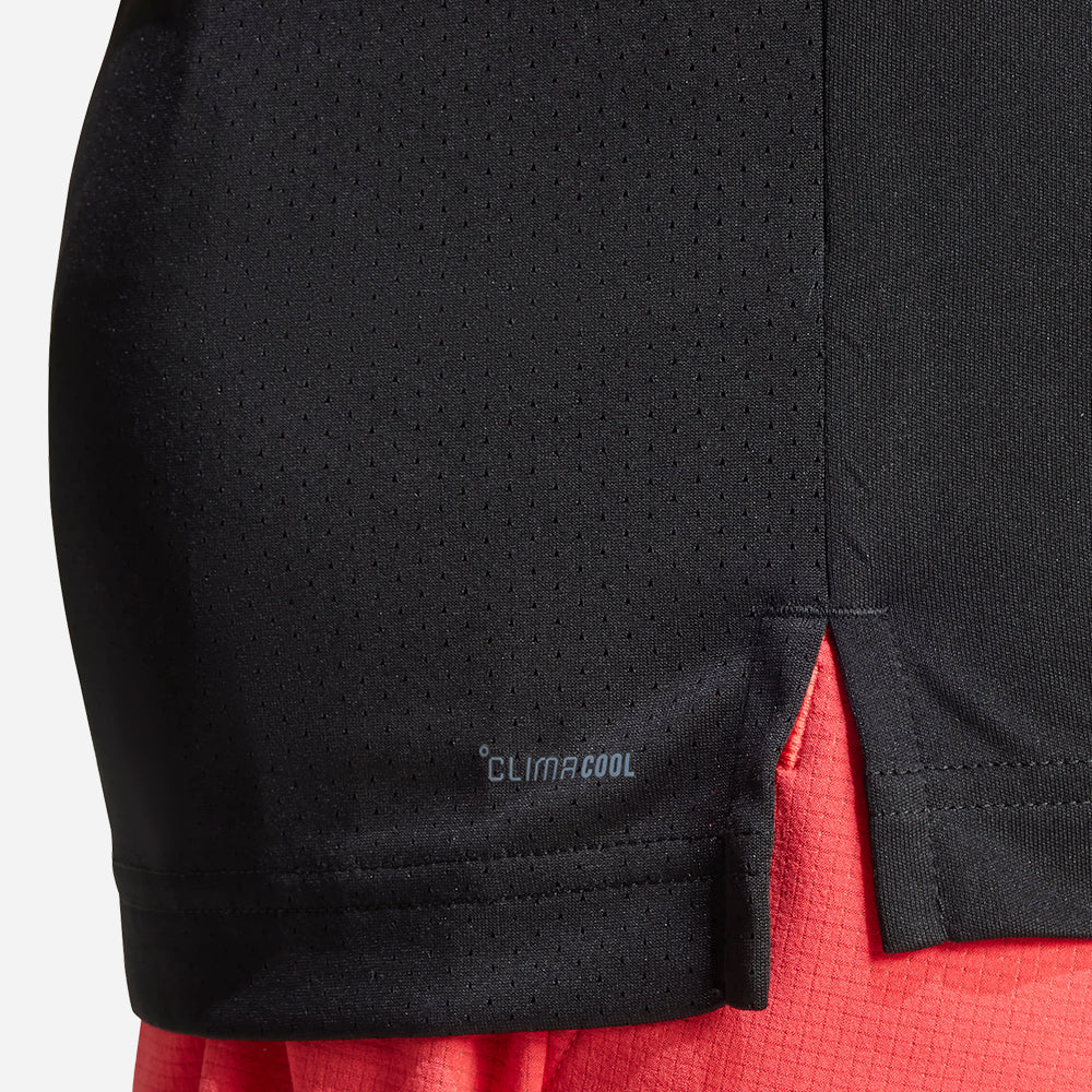 Men's Adidas Tennis Club Polo Shirt - Black