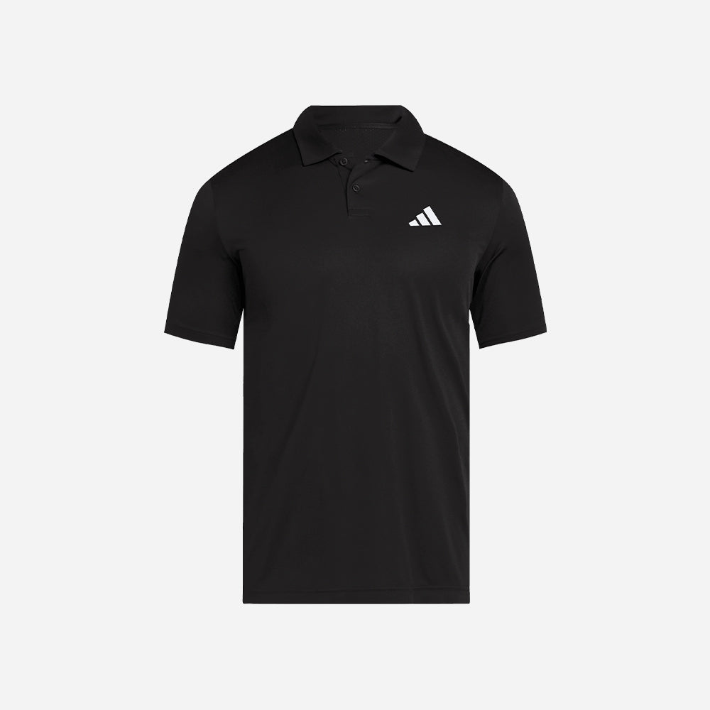 Men's Adidas Tennis Club Polo Shirt - Black