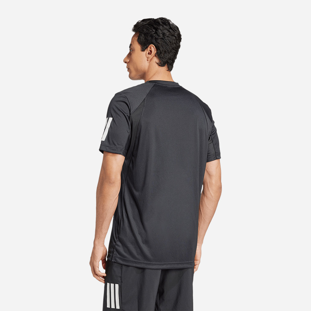 Áo Thun Nam Adidas Club Tennis Climacool 3-Stripes - Đen - Supersports Vietnam