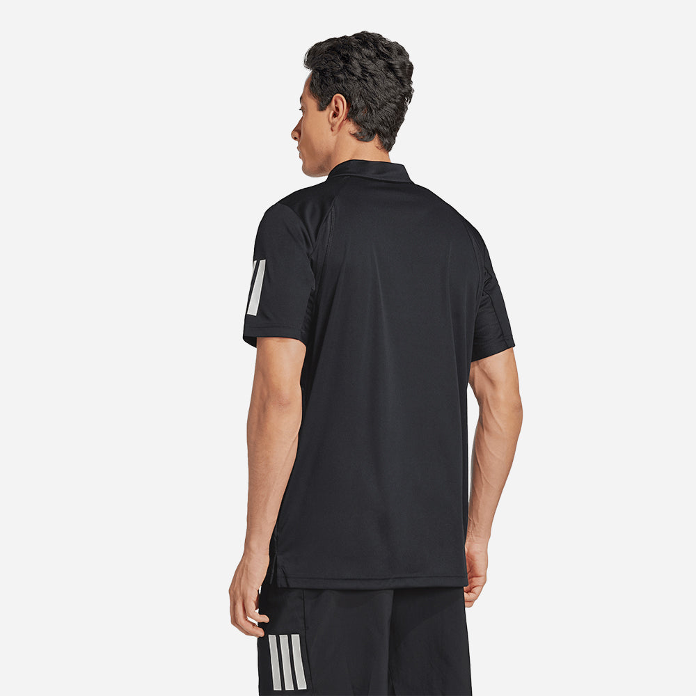Áo Polo Nam Adidas Club Tennis 3-Stripes - Đen - Supersports Vietnam