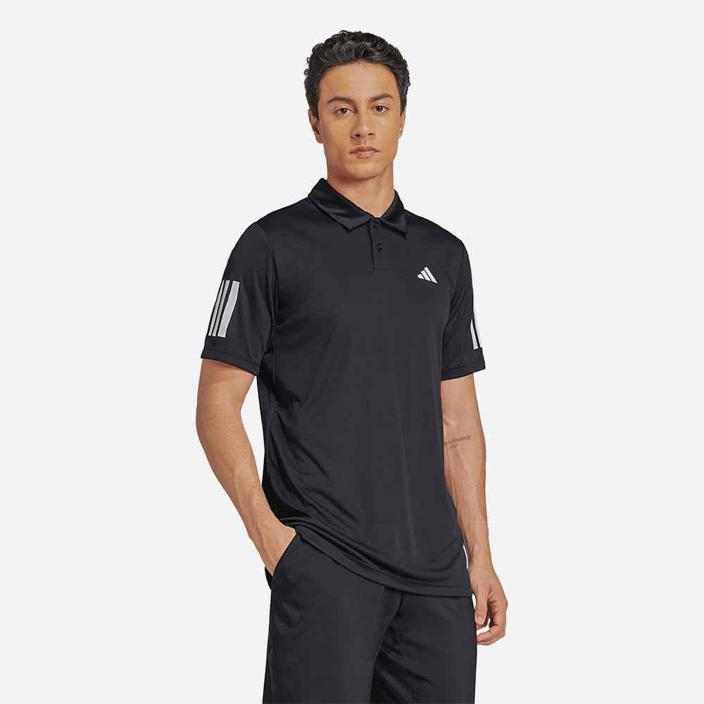 Áo Polo Nam Adidas Club Tennis 3-Stripes - Đen