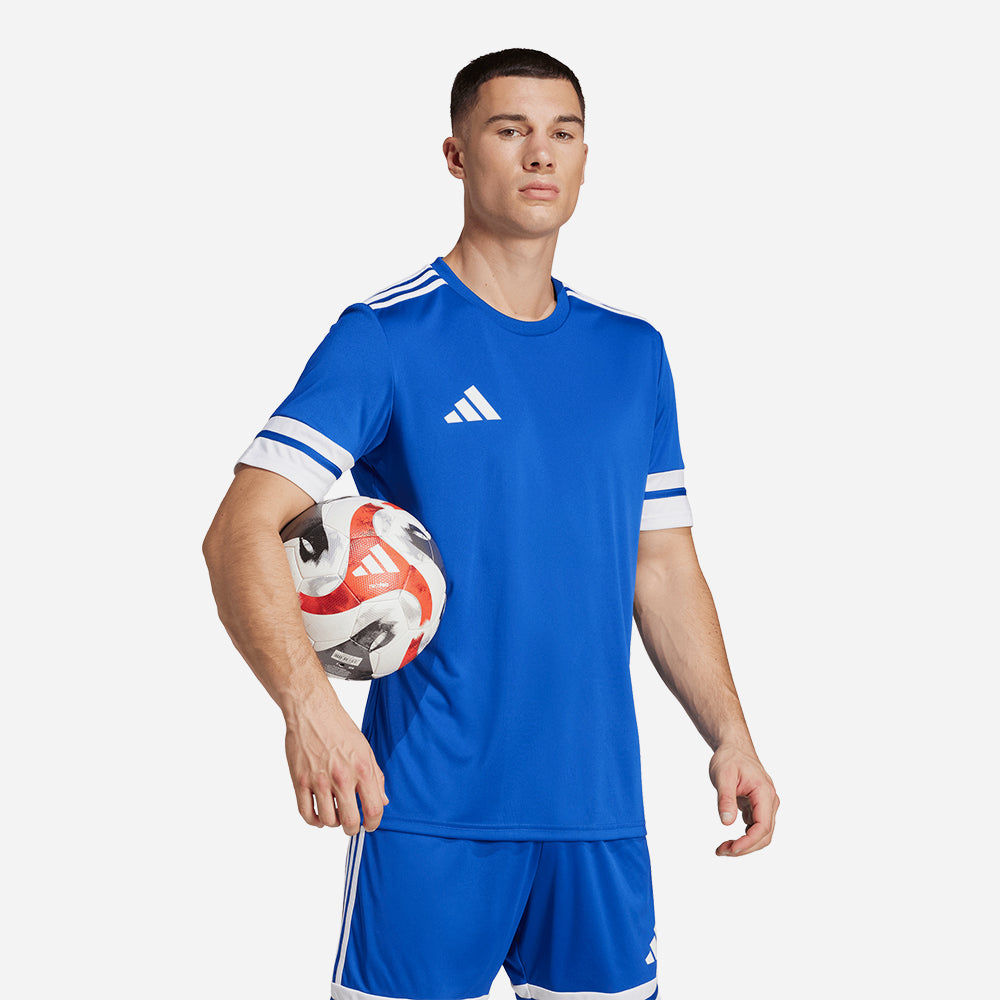 Áo Đá Bóng Nam Adidas Squadra 25 - Xanh Dương - Supersports Vietnam