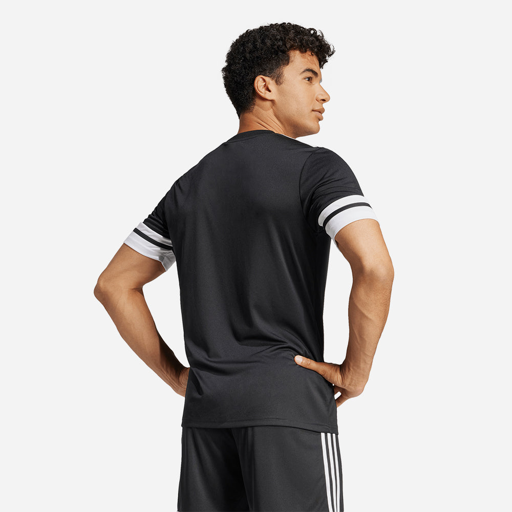 Áo Đá Bóng Nam Adidas Squa25 - Đen - Supersports Vietnam