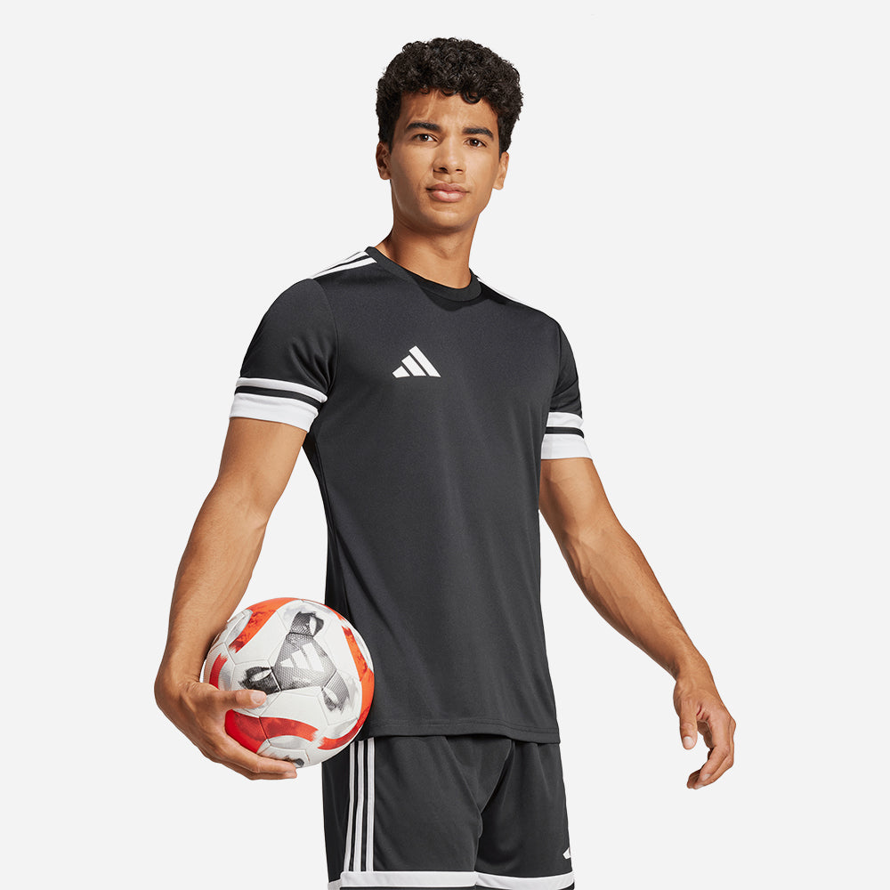 Áo Đá Bóng Nam Adidas Squa25 - Đen - Supersports Vietnam