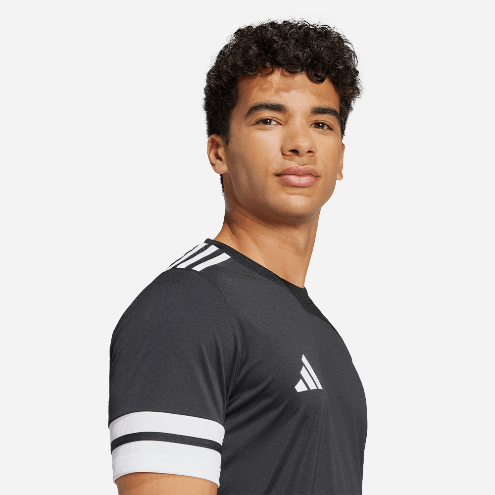 Áo Đá Bóng Nam Adidas Squa25 - Đen - Supersports Vietnam