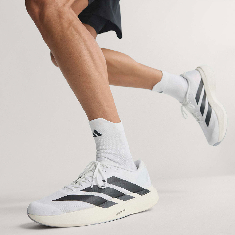 Giày Chạy Bộ Nam Adidas Adizero Evo Sl - Trắng - Supersports Vietnam