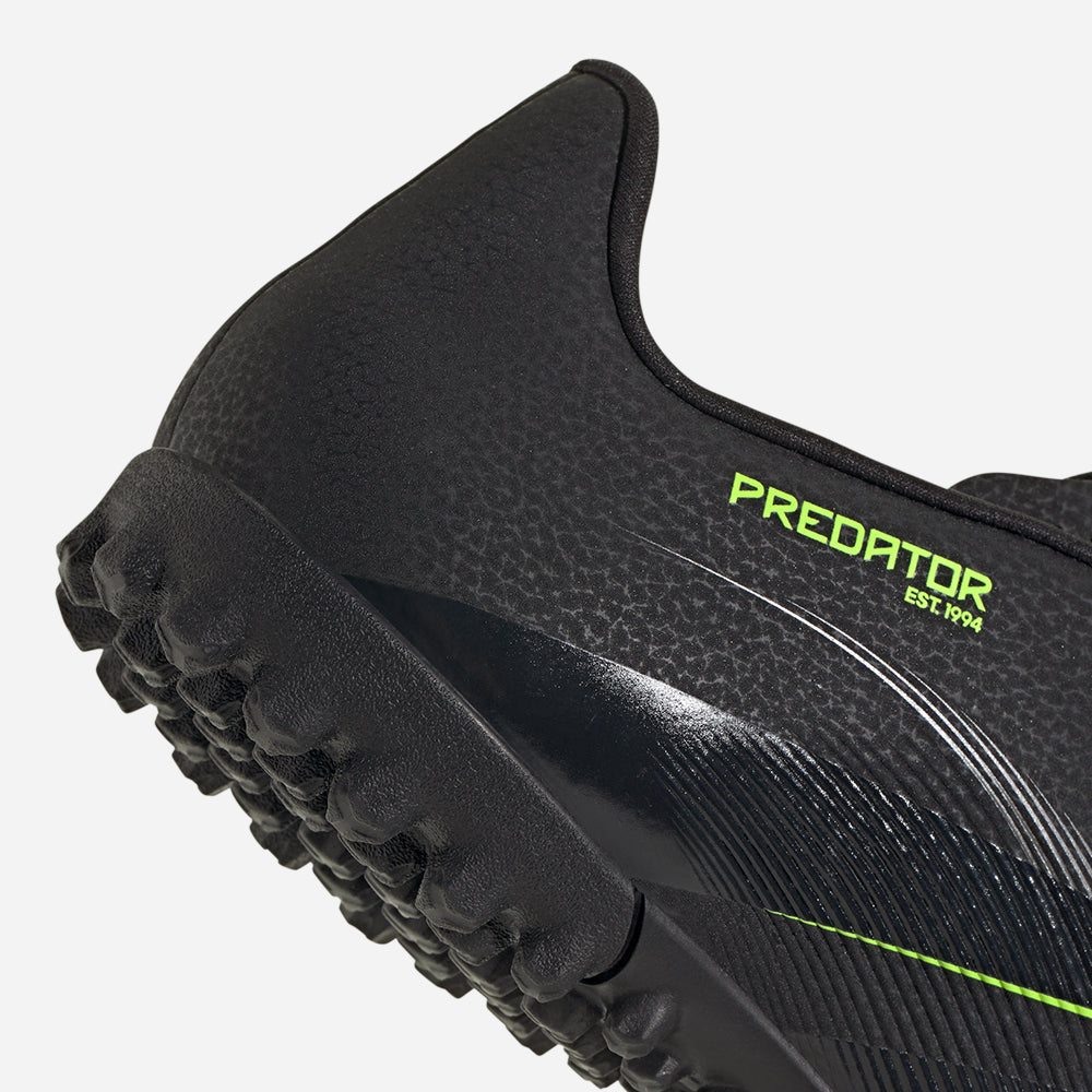 Men's Adidas Predator Club Turf Boots - Black