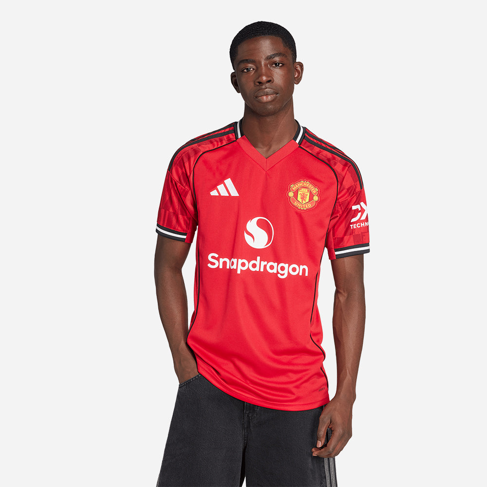 Áo Đá Bóng Nam Adidas Manchester United Sân Nhà 25/26 - Đỏ - Supersports Vietnam