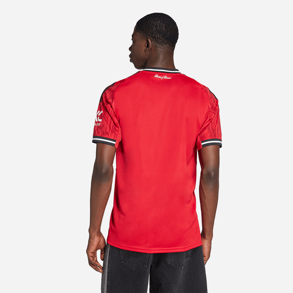Áo Đá Bóng Nam Adidas Manchester United Sân Nhà 25/26 - Đỏ - Supersports Vietnam