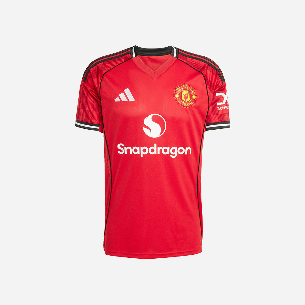 Áo Đá Bóng Nam Adidas Manchester United Sân Nhà 25/26 - Đỏ - Supersports Vietnam