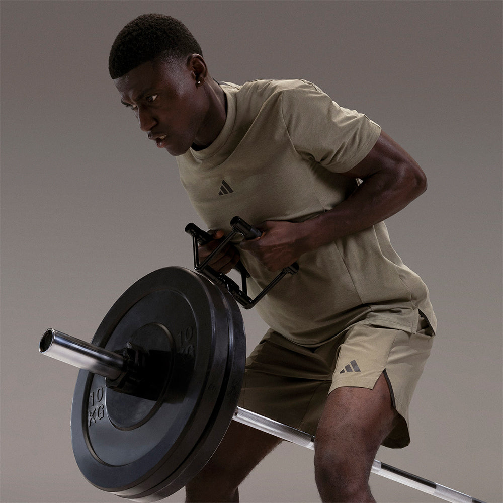 Áo Thun Nam Adidas Designed For Training Workout - Xanh Quân Đội - Supersports Vietnam