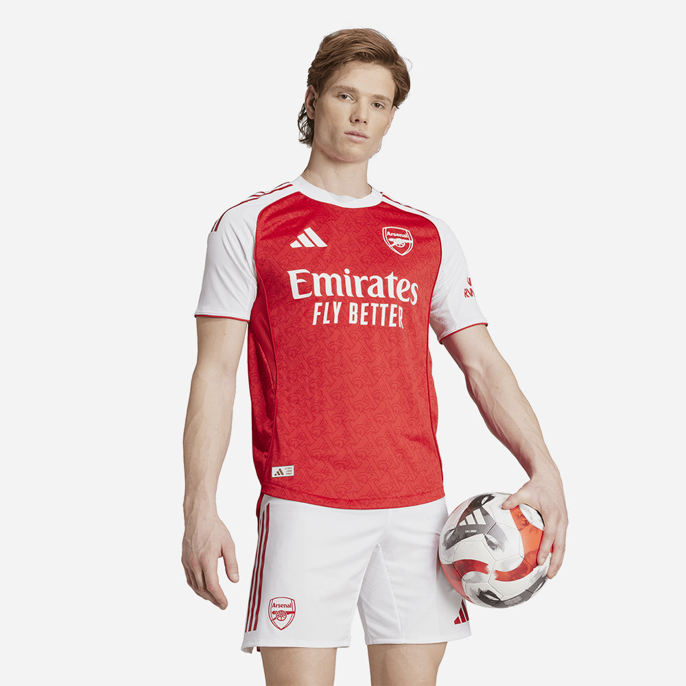 Áo Đá Bóng Nam Adidas Sân Nhà Arsenal 25/26 Authentic - Đỏ - Supersports Vietnam