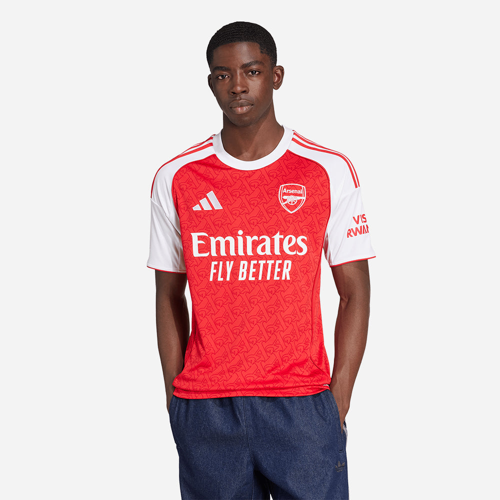 Áo Đá Bóng Nam Adidas Sân Nhà Arsenal 25/26 - Đỏ