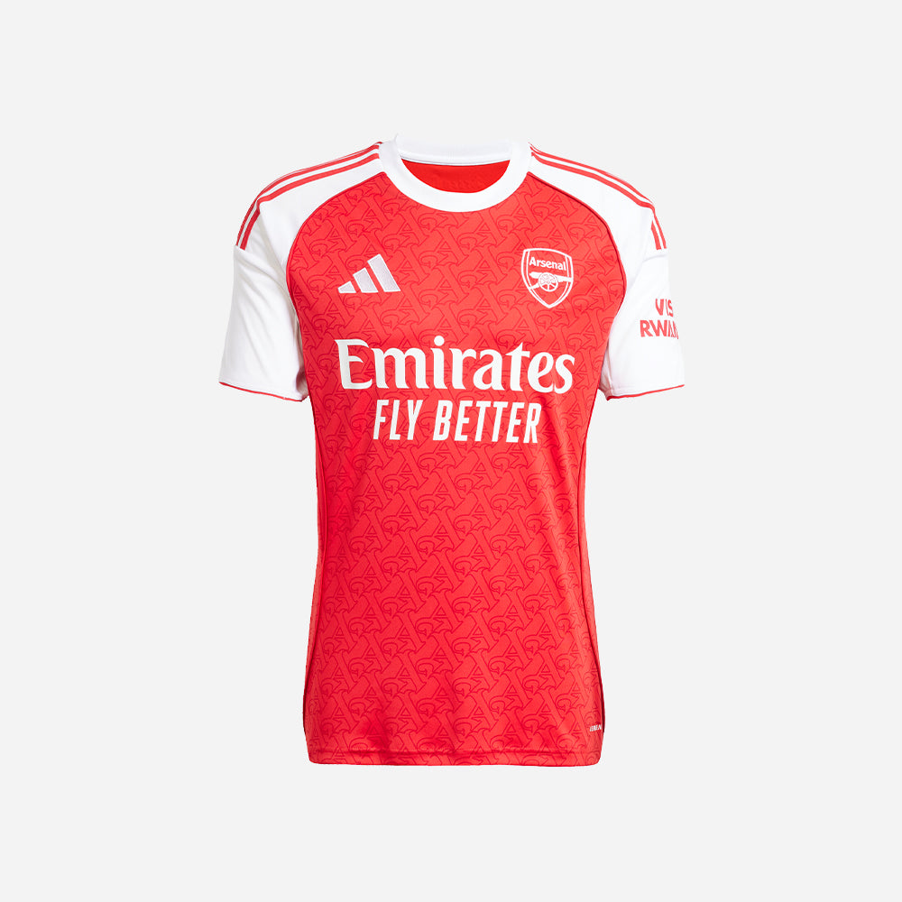 Áo Đá Bóng Nam Adidas Sân Nhà Arsenal 25/26 - Đỏ - Supersports Vietnam