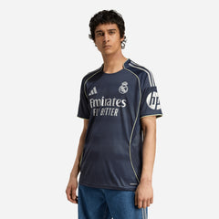 Áo Đá Bóng Nam Adidas Sân Khách Real Madrid 25/26 Away - Xanh Navy - Supersports Vietnam