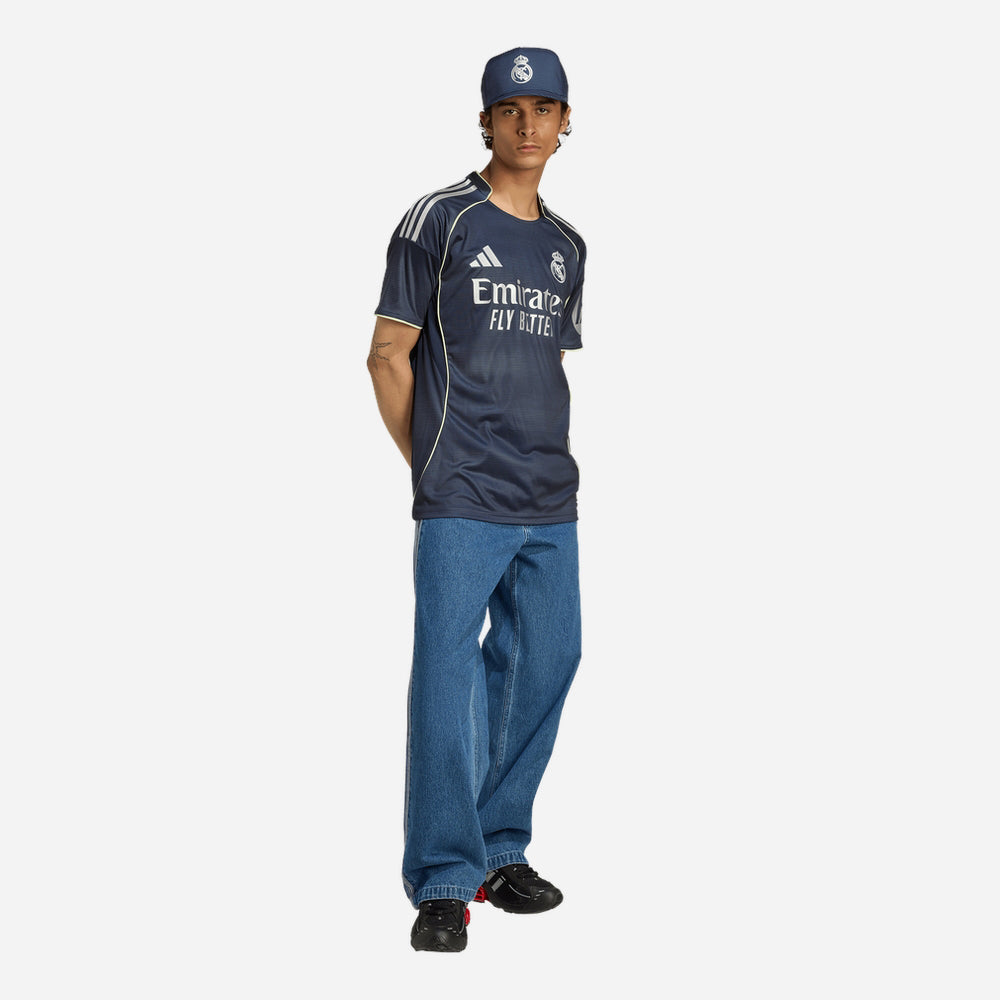 Áo Đá Bóng Nam Adidas Sân Khách Real Madrid 25/26 Away - Xanh Navy - Supersports Vietnam