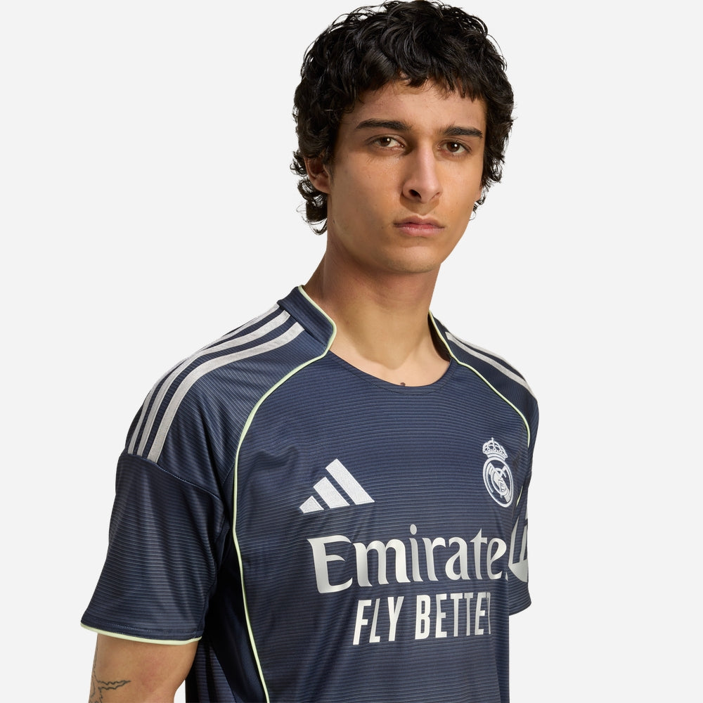 Áo Đá Bóng Nam Adidas Sân Khách Real Madrid 25/26 Away - Xanh Navy - Supersports Vietnam