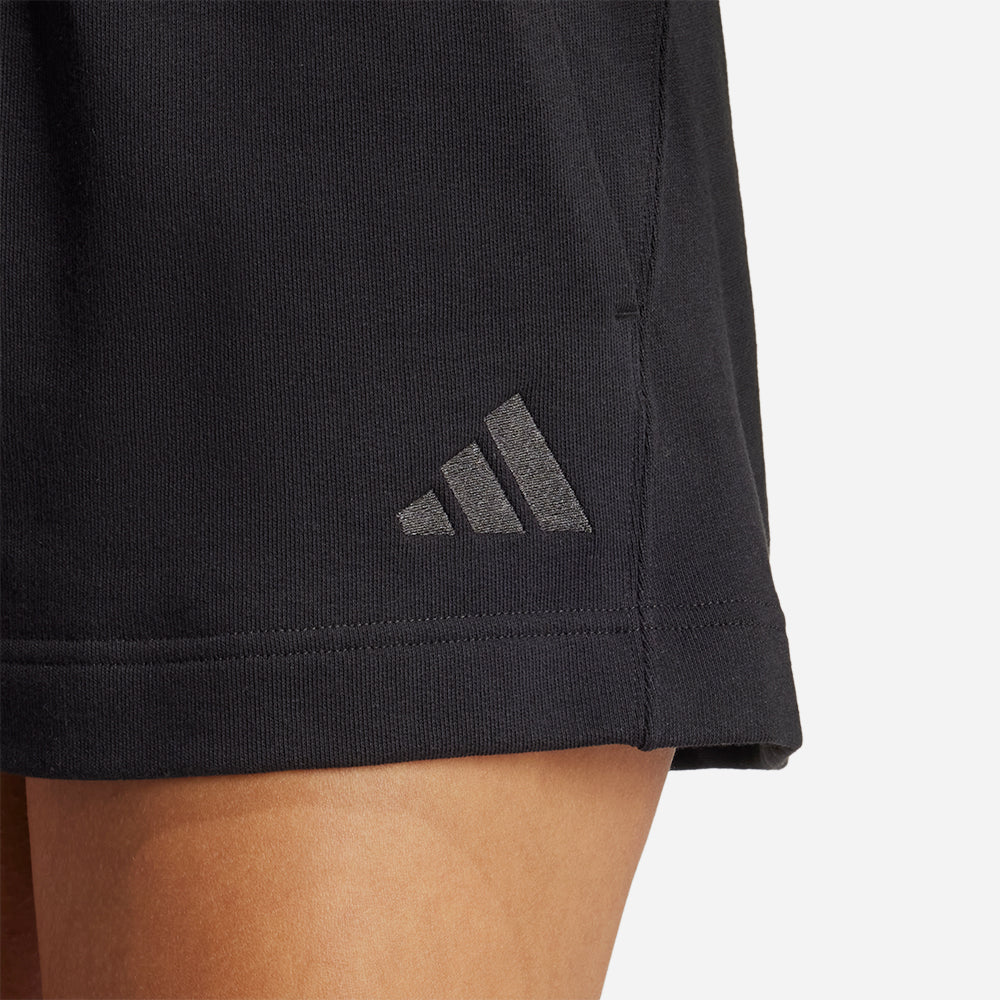 Quần Ngắn Thời Trang Nữ Adidas All Szn French Terry - Đen - Supersports Vietnam