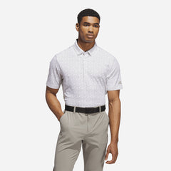 Áo Polo Nam Adidas Ultimate365 Micro Argyle - Trắng