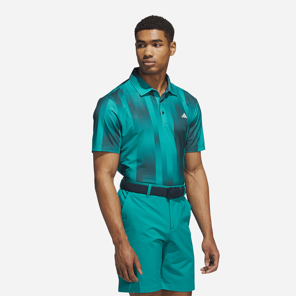 Áo Polo Nam Adidas Ultimate365 Mesh Radiant Print - Xanh Dương - Supersports Vietnam