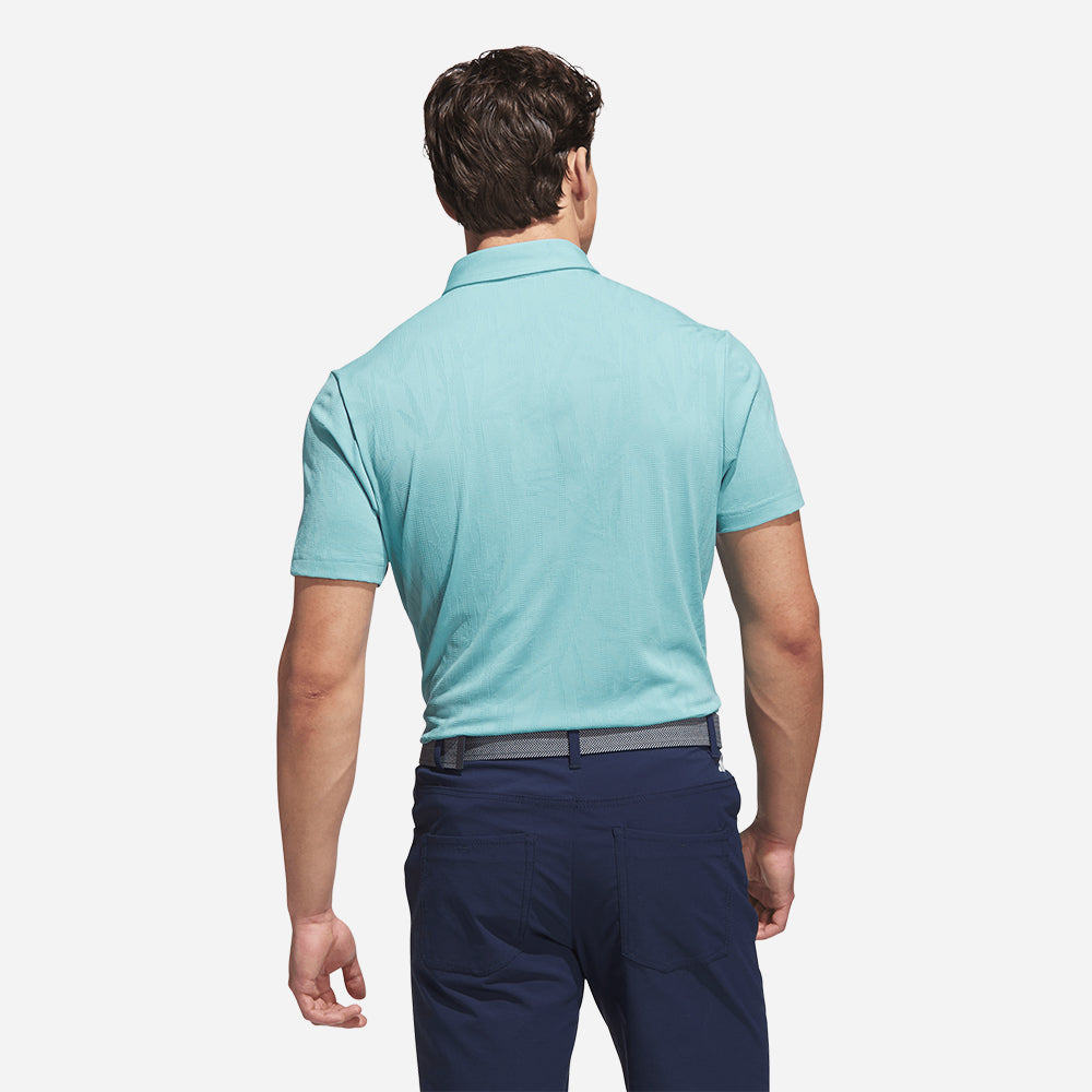 Áo Polo Golf Nam Adidas Go-To Textured - Xanh Dương