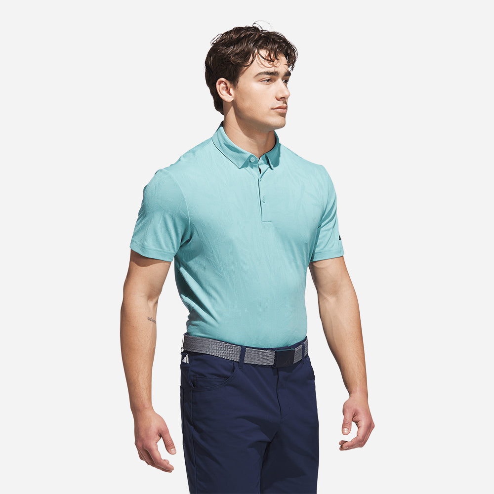 Áo Polo Golf Nam Adidas Go-To Textured - Xanh Dương