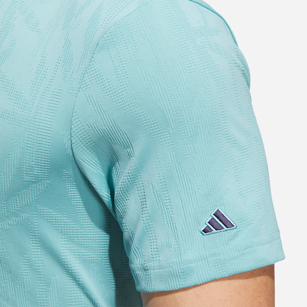 Áo Polo Golf Nam Adidas Go-To Textured - Xanh Dương