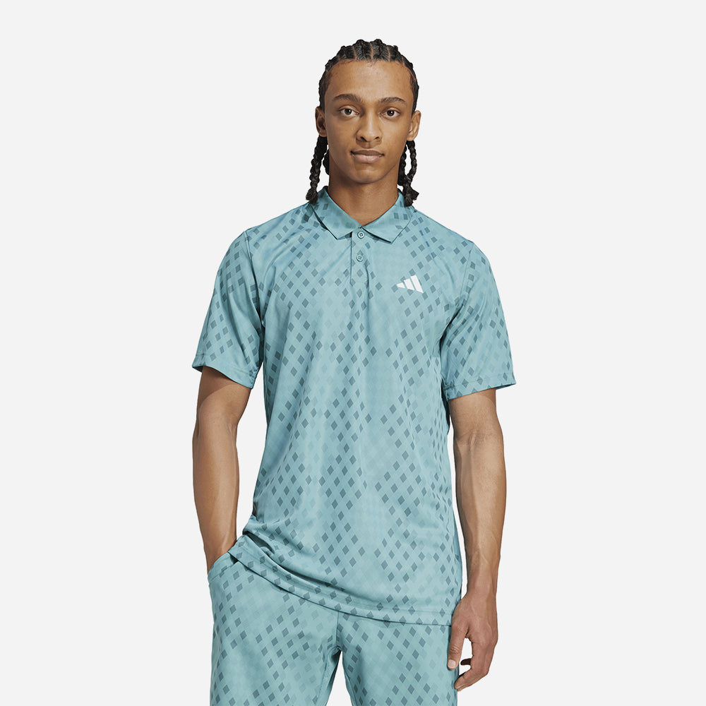 Áo Polo Nam Adidas Club Tennis Graph - Xanh Mint - Supersports Vietnam