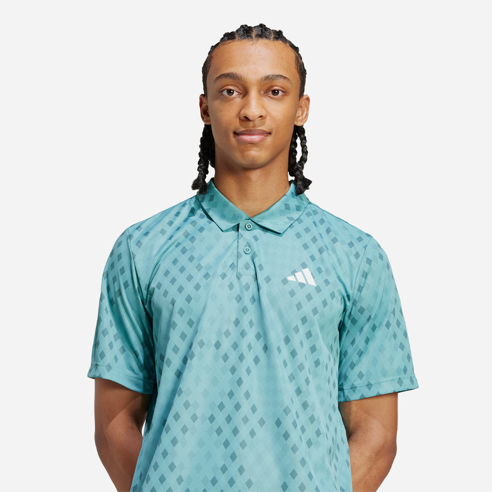 Áo Polo Nam Adidas Club Tennis Graph - Xanh Mint - Supersports Vietnam