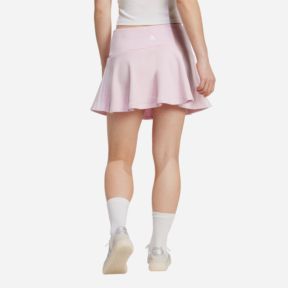 Chân Váy Nữ Adidas Seasonal Essentials 3-Stripes - Hồng - Supersports Vietnam
