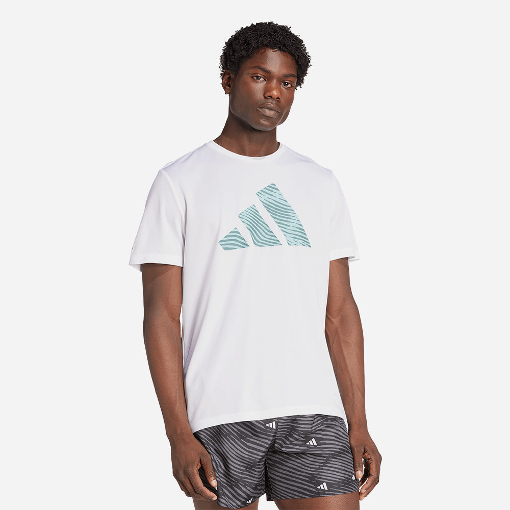 Áo Thun Nam Adidas Adi365 Essentials Brand Love - Trắng