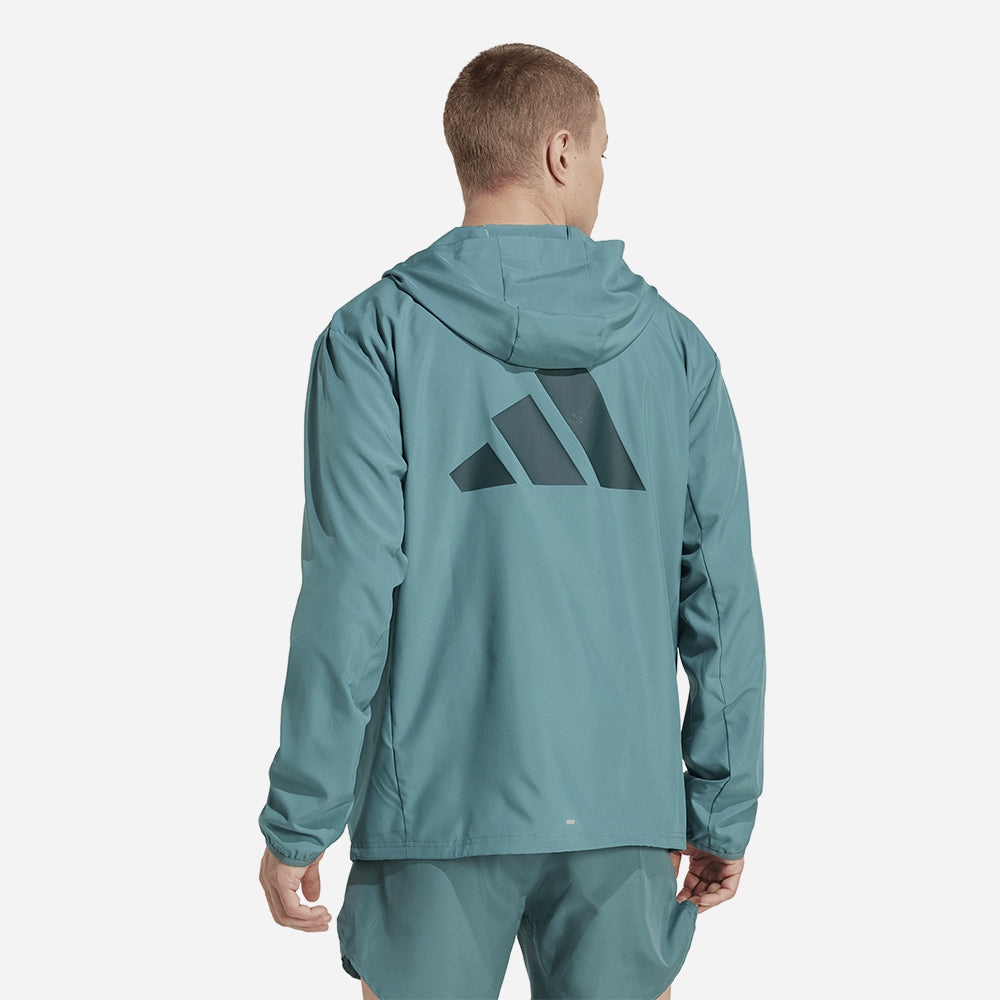 Áo Khoác Nam Adidas Run It - Xanh Dương - Supersports Vietnam