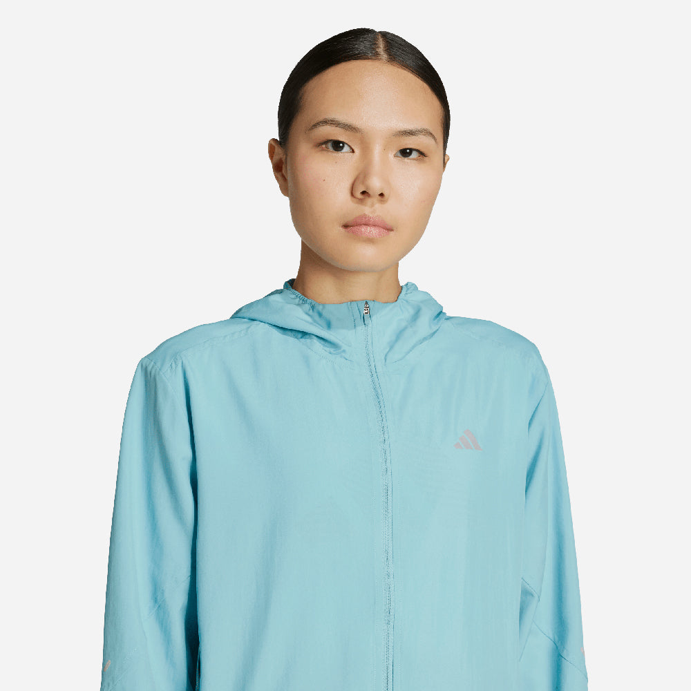 Áo Khoác Nữ Adidas Run It - Xanh Dương - Supersports Vietnam