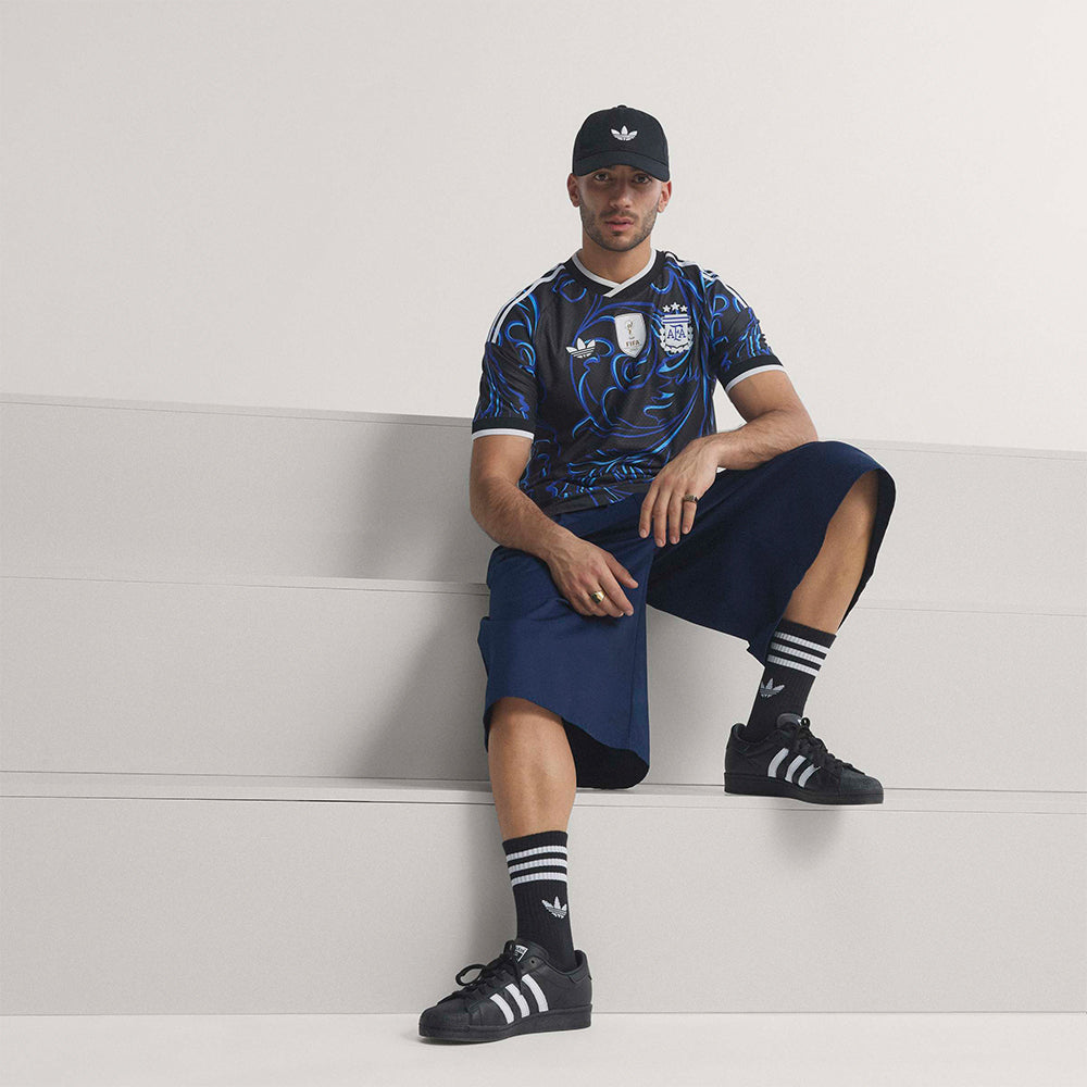 Áo Đá Bóng Sân Khách Nam Adidas Argentina 26 Authentic - Xanh Dương - Supersports Vietnam