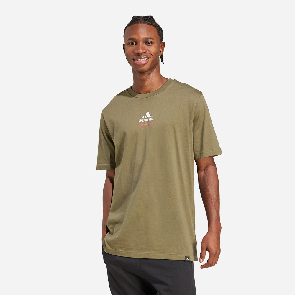 Áo Thun Nam Adidas Memories Of Sport Gallery Graphic - Nâu - Supersports Vietnam