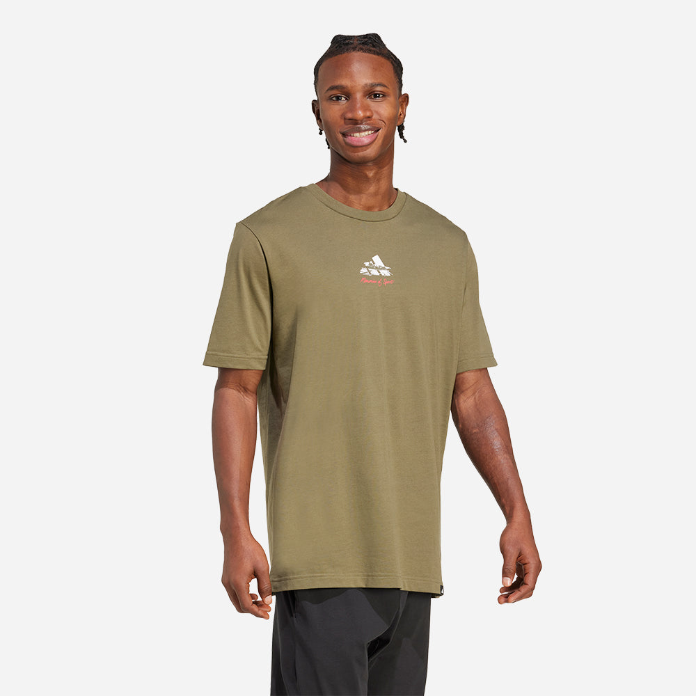 Áo Thun Nam Adidas Memories Of Sport Gallery Graphic - Nâu - Supersports Vietnam