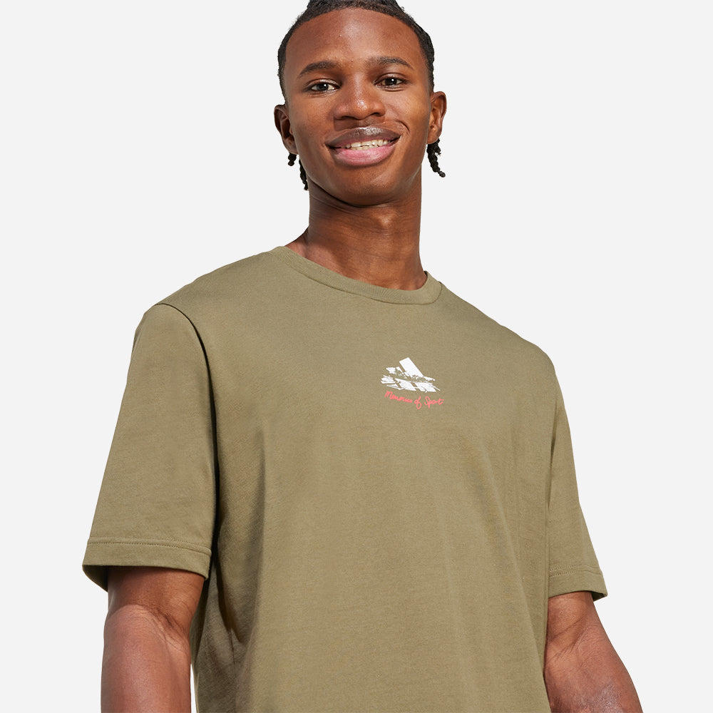 Áo Thun Nam Adidas Memories Of Sport Gallery Graphic - Nâu - Supersports Vietnam